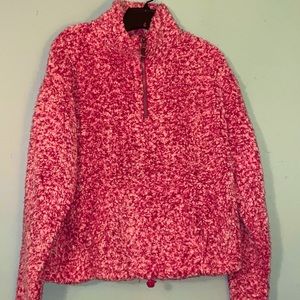 Pink & White Fuzzy Sherpa